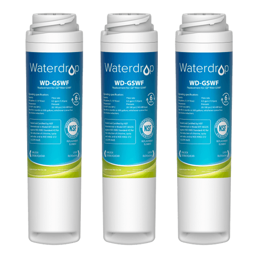 Waterdrop Replacement for GE® Fridge Water Filter GSWF