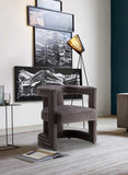 Blair Contemporary Barrel Accent Chair - Plush Cushion Support and Stylish Modern Design for Any Space