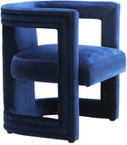 Blair Contemporary Barrel Accent Chair - Plush Cushion Support and Stylish Modern Design for Any Space