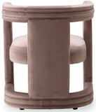 Blair Contemporary Barrel Accent Chair - Plush Cushion Support and Stylish Modern Design for Any Space