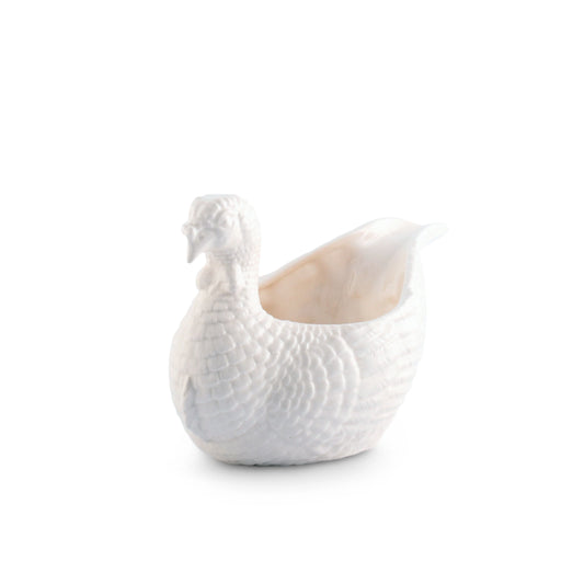 Stoneware Turkey Gravy Boat