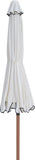Amalfi - Patio Umbrella - Light Brown Pole