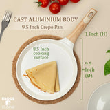 Moss & Stone 9.5-Inch Nonstick Crepe Pan
