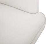 Rays Luxe Velvet Accent Chair with Brushed Gold Legs - Stylish Contemporary Seating for Any Room