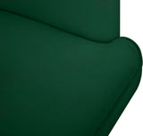 Rays Luxe Velvet Accent Chair with Brushed Gold Legs - Stylish Contemporary Seating for Any Room