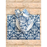 French Home Set of 4 Botanical Placemats – Indigo