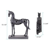 Black Stallion in Polyresin