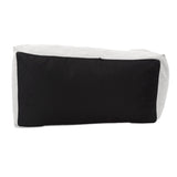 Outdoor Pouf Lounge Cover- Seascape Natural
