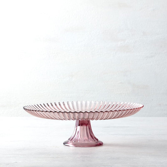 Archie Pink Large Cake Stand 13"