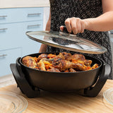 Moss & Stone 12-Inch Nonstick Electric Skillet