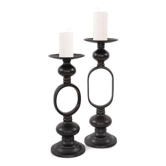 Zara Open Pillar Holder- Tall