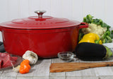 Chasseur Enameled Cast Iron Oval Dutch Oven 6qt