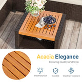 Wholesale 3-Piece Patio Furniture Set, PE Rattan Outdoor Sectional