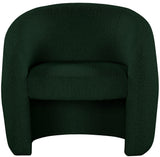 Acadia Boucle Fabric Accent Chair - Plush Comfort with Contemporary Rounded Back Design for Any Room