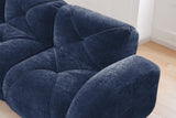 MYLO 110" 3-Seater Sofa with 1 Ottoman