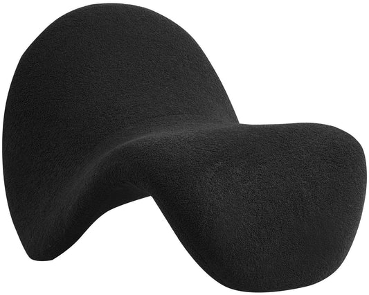 Theodore Faux Shearling Accent Chair - Elegant Contemporary Design for Living Room or Bedroom