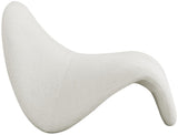 Theodore Faux Shearling Accent Chair - Elegant Contemporary Design for Living Room or Bedroom