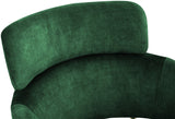Yara Velvet Dining Chair Set - Luxurious Comfort with Brushed Brass Frame for Modern Dining Spaces
