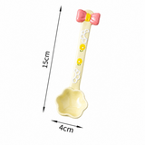 Cute Ceramic Dessert Spoon Long Handle Coffee Spoon