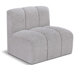 Arc - Boucle Fabric Straight Chair