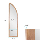 McKenna Sloped Right Oversized Mirror