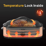 Wholesale 14-Quart Electric Roaster Oven with Self-Basting Lid