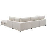 Serene 5-piece Upholstered Modular Sectional Sofa Beige
