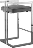 Ezra - Stool with Chrome Legs (Set of 2)