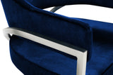 Madelyn Contemporary Velvet Dining Chairs - Luxurious Comfort with Brushed Brass Finish - Set of 2