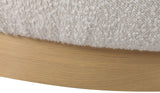 Calais Contemporary Accent Chair - Mid-Century Modern Design with Sturdy Natural Oak Base