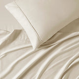 100% Organic Cotton 18" Deep Pocket Sheet Set, Taupe