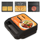 1000W 3 in 1 Sandwich Maker