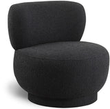 Calais Contemporary Accent Chair - Mid-Century Modern Design with Sturdy Natural Oak Base