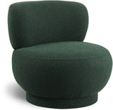 Calais Contemporary Accent Chair - Mid-Century Modern Design with Sturdy Natural Oak Base