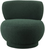 Calais Contemporary Accent Chair - Mid-Century Modern Design with Sturdy Natural Oak Base