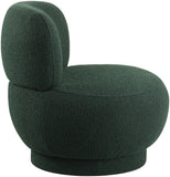 Calais Contemporary Accent Chair - Mid-Century Modern Design with Sturdy Natural Oak Base