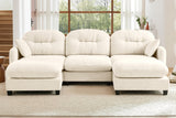 MOLLY 107" 3 Seater with 2 Ottomans