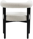 Hyatt Elegant Mid-Century Dining Chair with Solid Wood Frame for a Chic Dining Room Upgrade