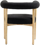 Hyatt Elegant Mid-Century Dining Chair with Solid Wood Frame for a Chic Dining Room Upgrade
