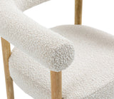 Hyatt Elegant Mid-Century Dining Chair with Solid Wood Frame for a Chic Dining Room Upgrade