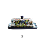 Ceramic Butter Dish With Lid Cheese Keeper