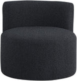 Como Contemporary Accent Chair with Curved Back Design for Stylish Home Decor and Comfort