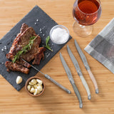 French Home Laguiole Steak Knives, Set of 4, Neutral Tones