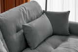 CLOUDIES 173" 4 Seater Sofa with 1 Ottoman