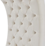Crescent Modern Accent Chair with Soft Velvet Upholstery and Chic Acrylic Legs for Stylish Spaces