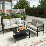 Wholesale 5 - Person Patio Conversation Sets with Cushions