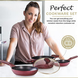 Moss & Stone 4-Piece Nonstick Cookware Set