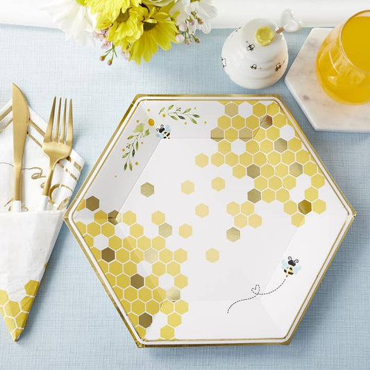Sweet As Can Bee 62pc Tableware Set for 16 Guests