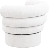 Valentina Accent Swivel Chair - Modern Comfort & Style with Channel Tufting for Any Room Decor