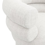 Valentina Accent Swivel Chair - Modern Comfort & Style with Channel Tufting for Any Room Decor